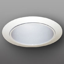 Elco ELA5099W Modern White Medium Base 5" Specular Reflector with Socket Bracket Recessed Ceiling Light