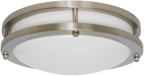 Elco ELD110W White LED Decorative Flush Mount Light