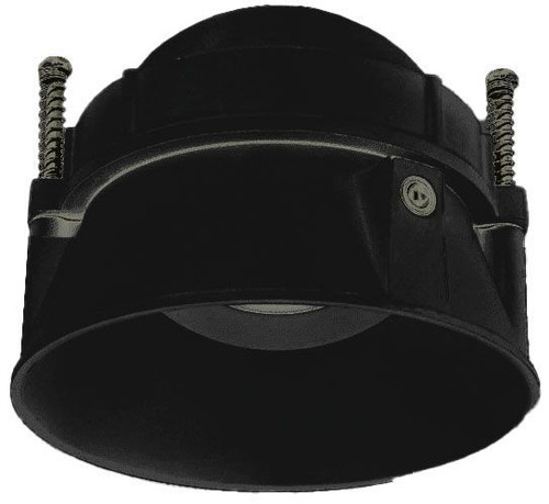 Elco ELK315B Modern Black Pex 3 inchless Smooth Trimless Reflector Recessed Ceiling Light
