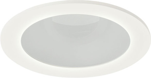 Elco ELK4112B Pex Contemporary Black with White Trim 4" Round Adjustable Reflector Pot Light