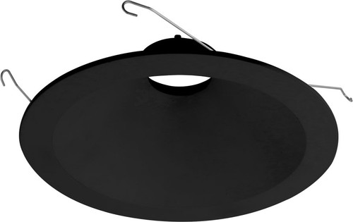 Elco ELK6418BB Koto System Modern Black 6 Inch Pex Round Ceiling Recessed Light Reflector
