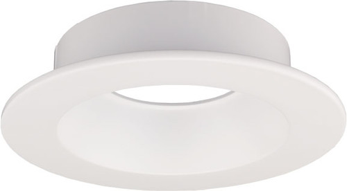 Elco ERT415W Modern White 4" Round Ceiling Can Light Trim