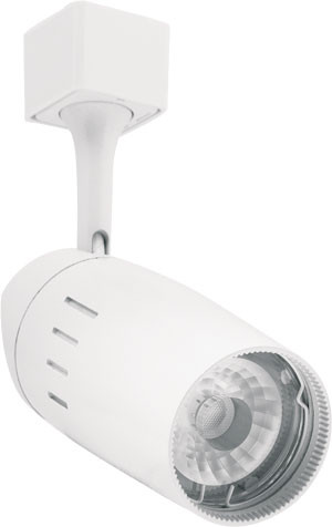 Elco ET578L30W Clove II Contemporary White LED Home Track Lighting Head
