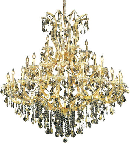 Elegant 2800G52G-GT-RC Maria Theresa Gold Chandelier Lamp