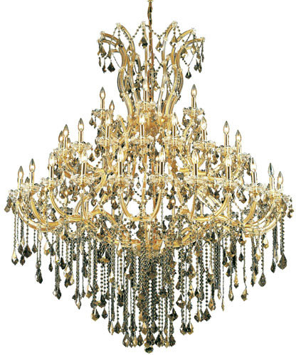 Elegant 2800G60G-GT-RC Maria Theresa Gold Chandelier Lamp