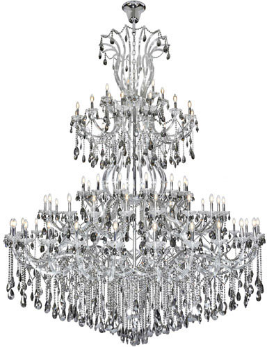 Elegant 2803G120C-SS-RC Maria Theresa Chrome Chandelier Lighting