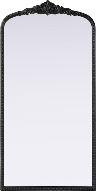 Elegant MR7F3672VB Naomi Modern Vintage Bronze 36" Wall Mounted Mirror