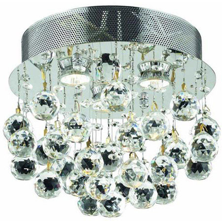 Elegant V2006F13C/RC Galaxy Chrome Home Ceiling Lighting