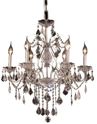 Elegant V2015D24C/RC St. Francis Chrome Chandelier Lamp