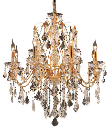 Elegant V2015D28G/RC St. Francis Gold Lighting Chandelier