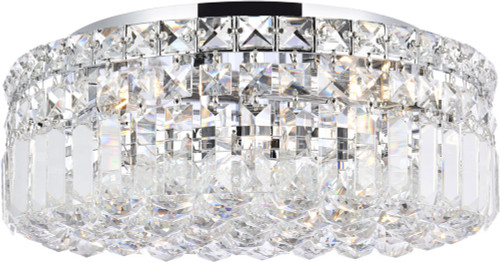 Elegant V2030F16C/RC Maxime Chrome 16" Ceiling Lighting