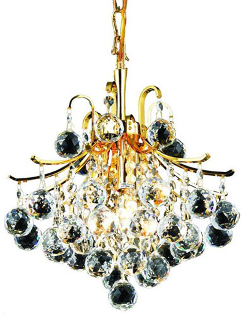 Elegant V8000D12G/RC Toureg Gold 12" Drop Ceiling Lighting