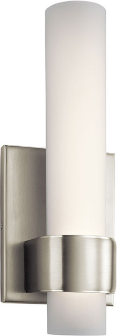 Elan 83746 Izza Modern Brushed Nickel LED Wall Light Sconce