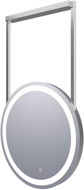 Electric Mirror ELI49-30-SS01 Elite Modern Polished Stainless LED Wall Mounted Mirror