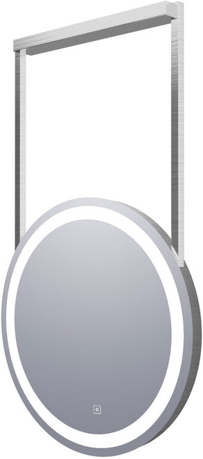 Electric Mirror ELI49-30-SS02 Elite Modern Brushed Stainless LED Mirror