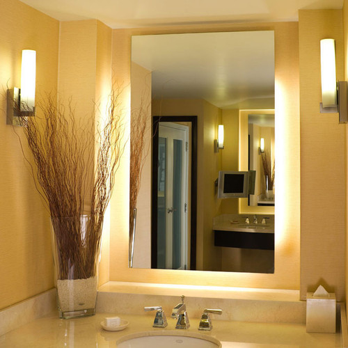 Electric Mirror SER-2436 Serenity Modern LED Rectangular Wall Mirror