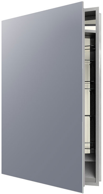 Electric Mirror SIM-2340-LT Simplicity Modern LED Left Hinge Mirrored Medicine Cabinet