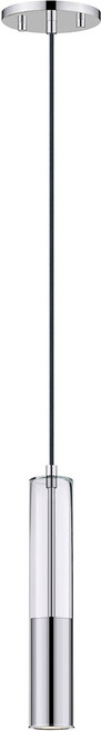 ET2 E11000-24PC Torch Contemporary Polished Chrome LED Mini Hanging Light