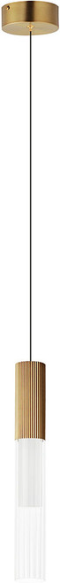 ET2 E11011-144GLD Reeds Modern Gold LED Mini Hanging Lamp