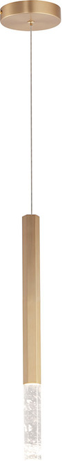 ET2 E11021-95GLD Diaphane Modern Gold LED 20" Mini Pendant Light