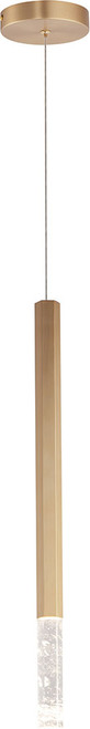 ET2 E11022-95GLD Diaphane Contemporary Gold LED 24" Mini Pendant Light Fixture