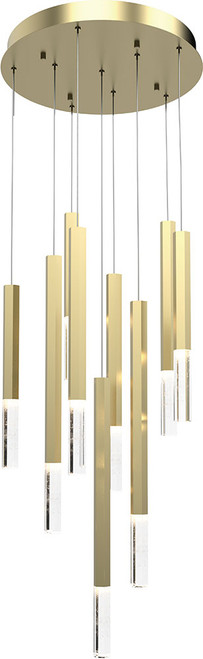 ET2 E11029-95GLD Diaphane Contemporary Gold LED Multi Drop Lighting