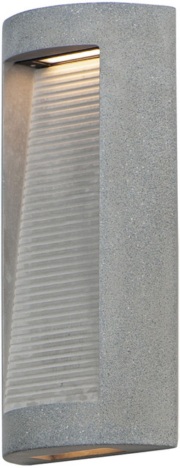 ET2 E14382-GSN Boardwalk Modern Greystone LED Exterior Wall Light Sconce