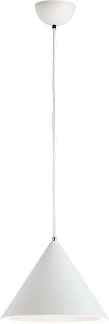 ET2 E20084-MW Abyss Contemporary Matte White LED Pendant Lamp