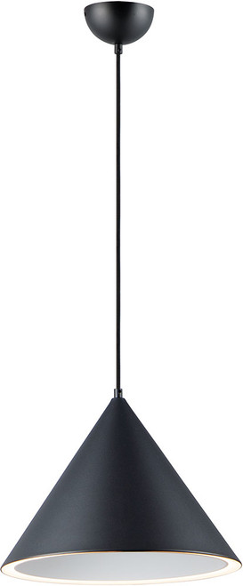 ET2 E20086-BK Abyss Contemporary Black LED Pendant Light Fixture
