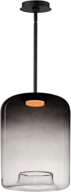 ET2 E20256-142BK Bombona Modern Black LED Ceiling Pendant Light