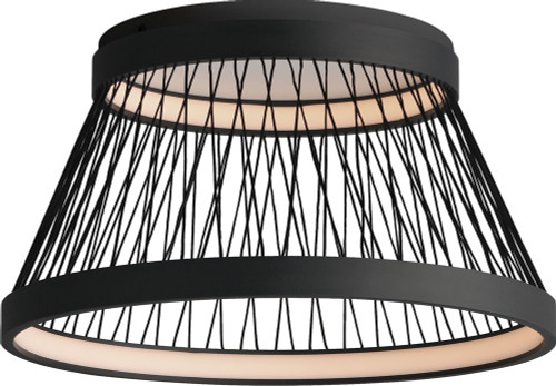 ET2 E20980-BK Loom Modern Black LED Ceiling Lighting