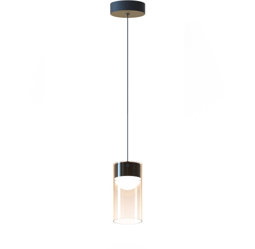 ET2 E21181-05GM Highball Modern Gunmetal LED Mini Pendant Lamp