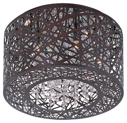 ET2 E21300-10BZ Contemporary Bronze 8.5" Tall Ceiling Light Fixture