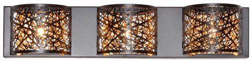 ET2 E21316-10BZ/BUL Inca Contemporary Bronze LED 23.5" Bath Lighting Fixture