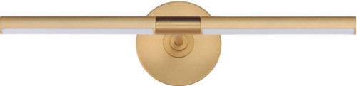 ET2 E21351-GLD Dorian Contemporary Gold LED 19" Lamp Sconce