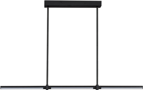 ET2 E21357-BK Dorian Modern Black LED Island Lighting