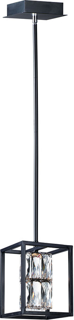 ET2 E23301-20BK Zephyr Modern Black LED Foyer Lighting