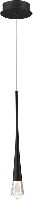 ET2 E24221-122BK Pierce Black LED Mini Pendant Light