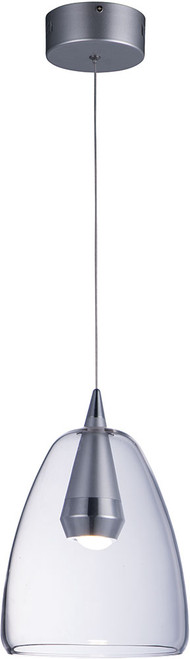ET2 E24608-18PCSV Sven Modern Polished Chrome / Silver LED Mini Drop Lighting