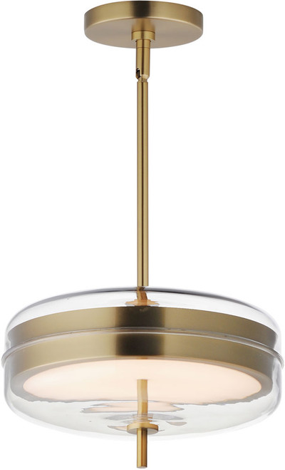 ET2 E24662-18NAB Voto Contemporary Natural Aged Brass LED Pendant Lighting
