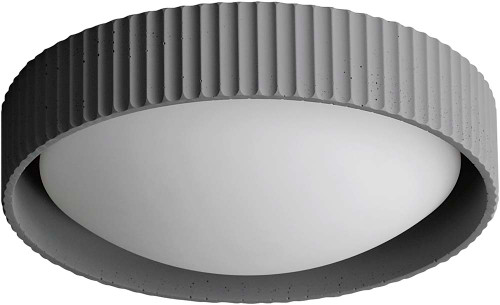ET2 E25051-GY Souffle Gray LED 14" Ceiling Light Fixture
