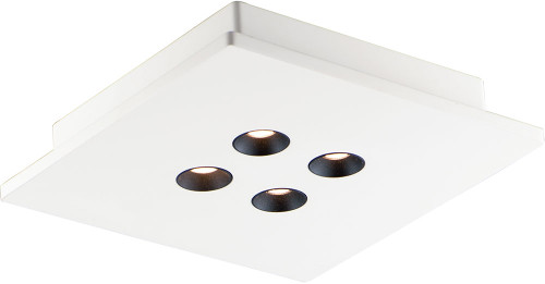 ET2 E25012-WT Peg Contemporary White LED Ceiling Light Fixture