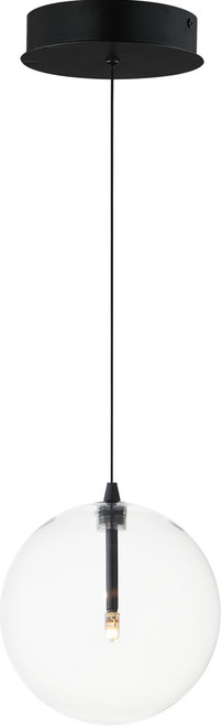 ET2 E25071-18BK Global Modern Black LED Mini Drop Lighting Fixture