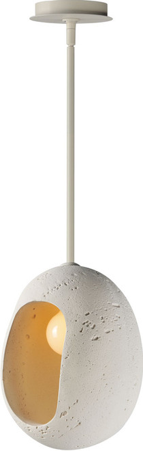 ET2 E25212-CHK Luna Modern Chaulk White LED Mini Hanging Light