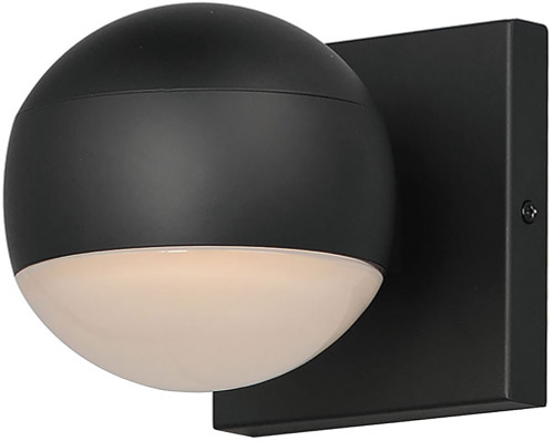 ET2 E30165-10BK Modular Black LED Lamp Sconce