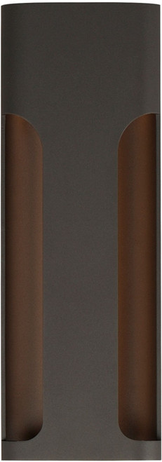 ET2 E30214-ABZ Maglev Modern Architectural Bronze LED 18" Outdoor Wall Light Sconce