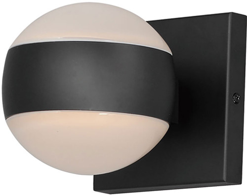 ET2 E30175-10BK Modular Black LED Sconce Lighting