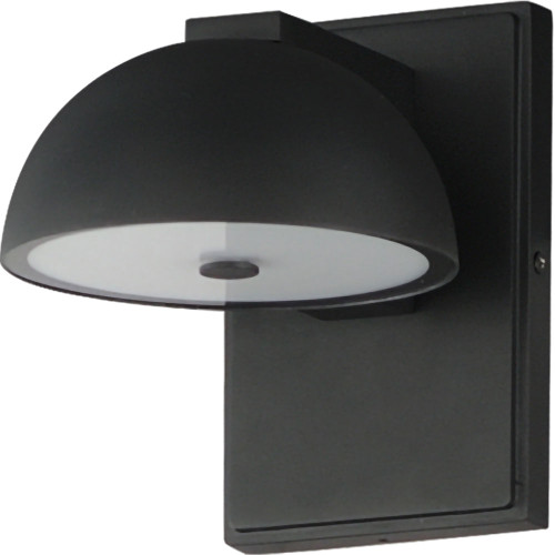 ET2 E30242-BK Cauldron Modern Black LED Exterior Light Sconce