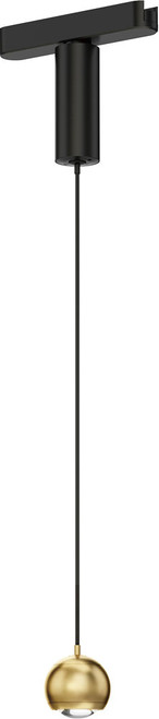 ET2 ETL31251-NAB Continuum Contemporary Natural Aged Brass LED Track Mini Hanging Lamp