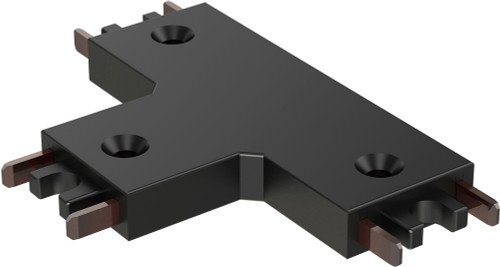 ET2 ETMSC90-3TW-BK Continuum Contemporary Black 3-way T Connector